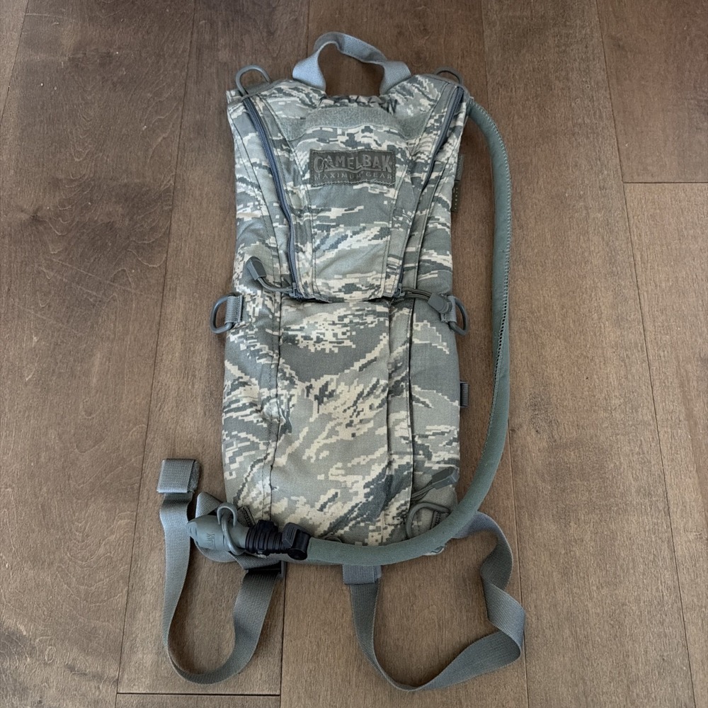 CamelBak Hydration Pack ACU Digital Camo Tactical Backpack Military Used